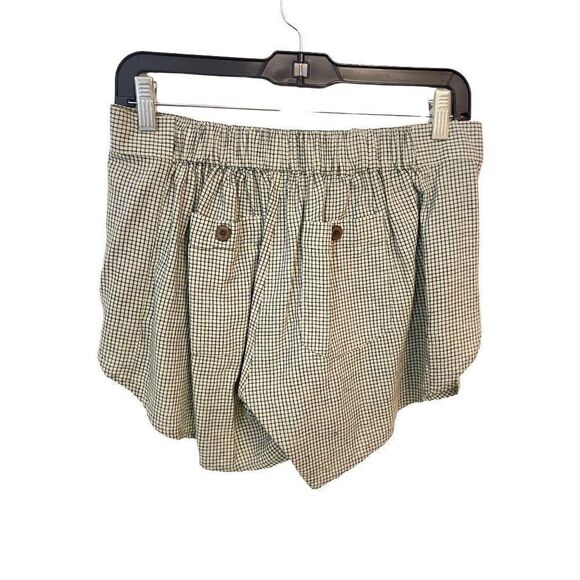 Patagonia Women's Garden Island Shorts 4" Checkers: Pumice NWT XS - Picture 4 of 7